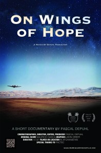 Pascal Depuhl's award winning documentary short film "On WIngs of Hope" tells the story of a humanitarian flight service in Afghanistan makes a great swag item