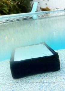 The ioSafe rugged portable drive can sit underwater for a few days.