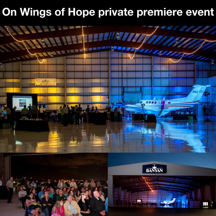 On Wings of Hope premieres at private screening