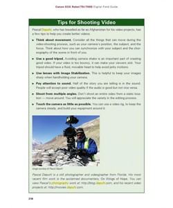 Pascal Depuhl published in Canon EOS 5Ti - Digital Field Guide by Rosh Sillars