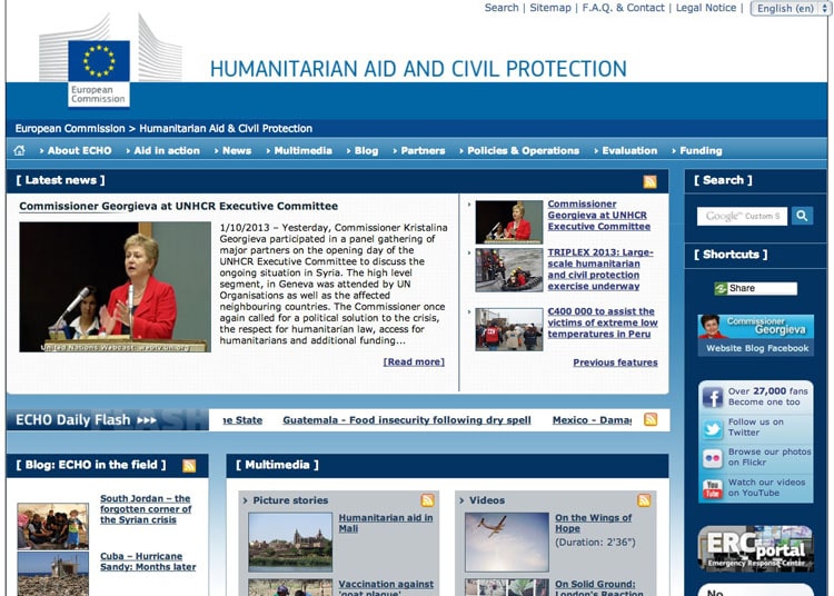 EU government site links to On Wings of Hope film.