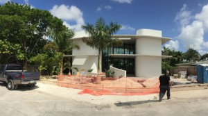 Photograph taken of the front elevation during scouting on Cadrage app