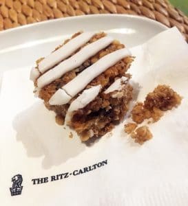 World-class service equals world-class snacks