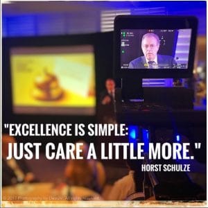 Service - Horst Schulze tells us what makes a great company