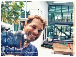 Photographing architecture with a very cool 17mm tilt shift lens.