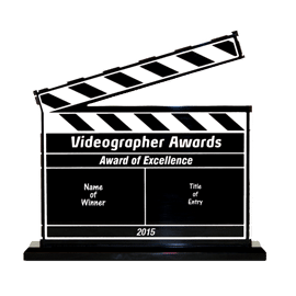 Videographer Awards clipboard 270